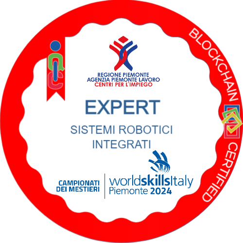 Expert Sistemi robotici integrati ai Campionati dei Mestieri WorldSkills Piemonte 2024.